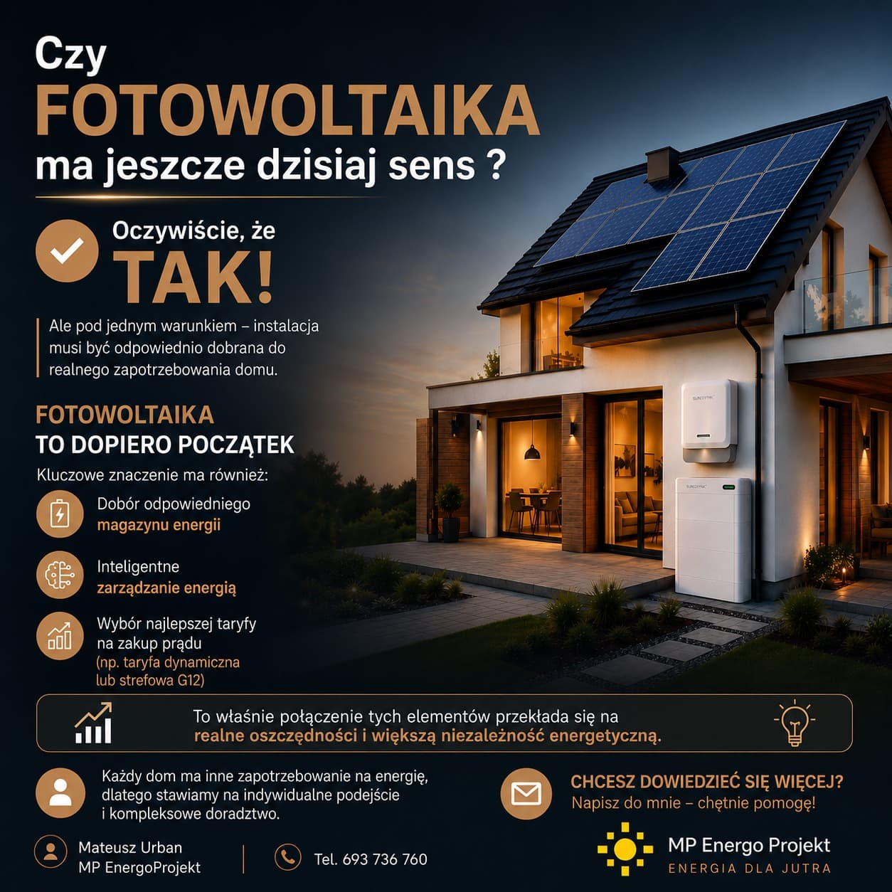 Czy fotowoltaika ma jeszcze dziś sens?